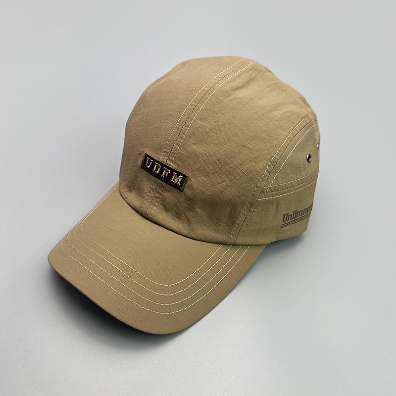 Quick-Drying Waterproof Embroidery Letter Baseball Hat Men'S And Women'S Outdoor Mountaineering Travel Breathable Cap