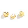 3Pcs/Set Sizes 8 Vintage Glossy Metal Rings for Women Wedding Bridal Punk Geometric Knuckle Ring Fashion Jewelry Steampunk Men