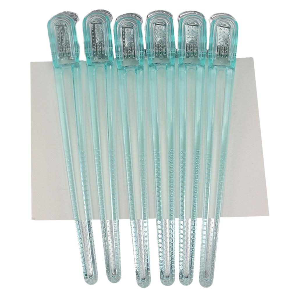 10Pieces Hair Clips Hairdressing Sectioning Clamps Salon Section Clips Grip