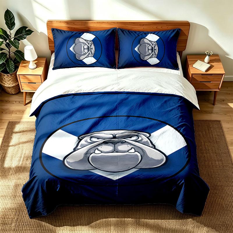Canterbury Bankstown Bulldogs (19) 3pc Set Suitable for Master Bedrooms Soft and Comfortable an Ideal Gift for Family and Friends Includes One Duvet C