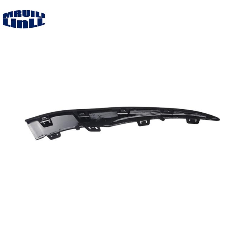 Front Bumper Trim Strip Chrome Moulding Bright Black 2058858902 2058859002 2058859102 For Mercedes Benz C -Class W205
