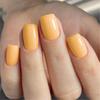 24Pcs Square Glossy Fingernails False Nail For Women Full Cover Press On Nail Stick On Nail Easy To Apply for Daily Use