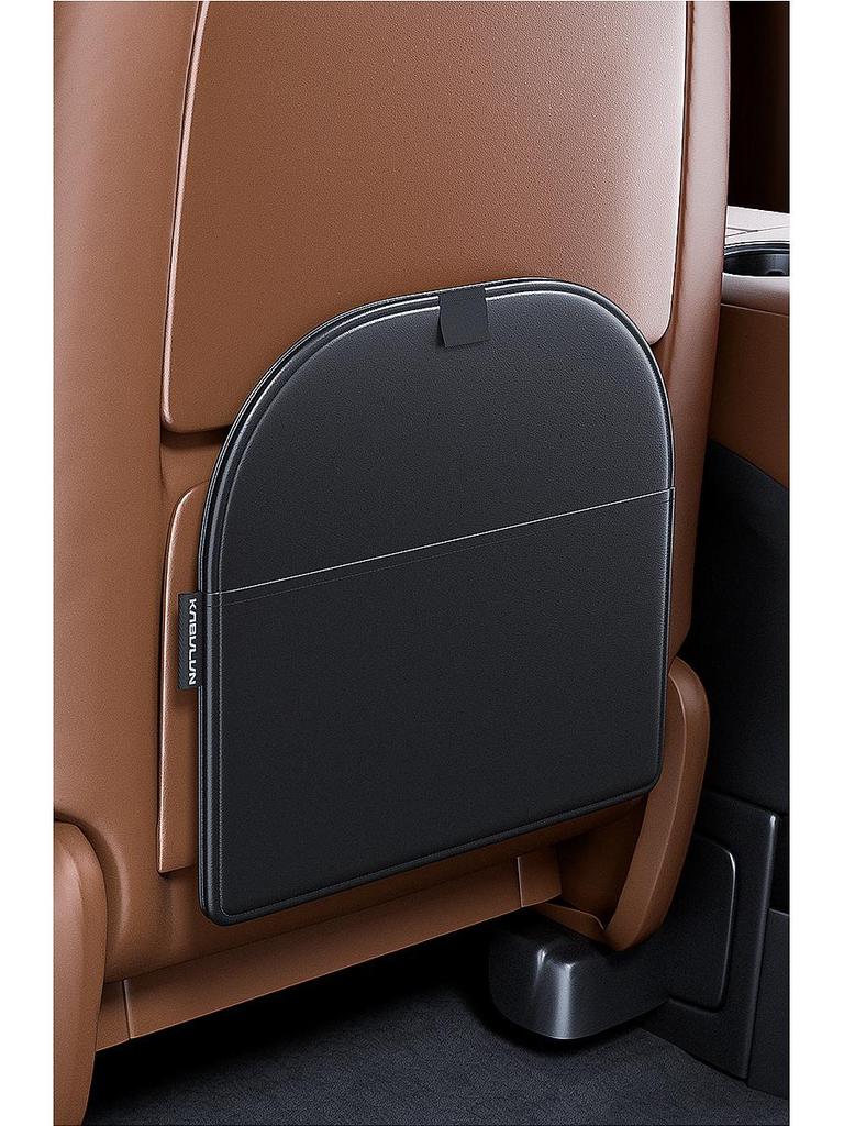 Hanging Car Trash Bag and Organizer – Multifunctional, High-End, Anti-Kick Design for Back Seat Storage