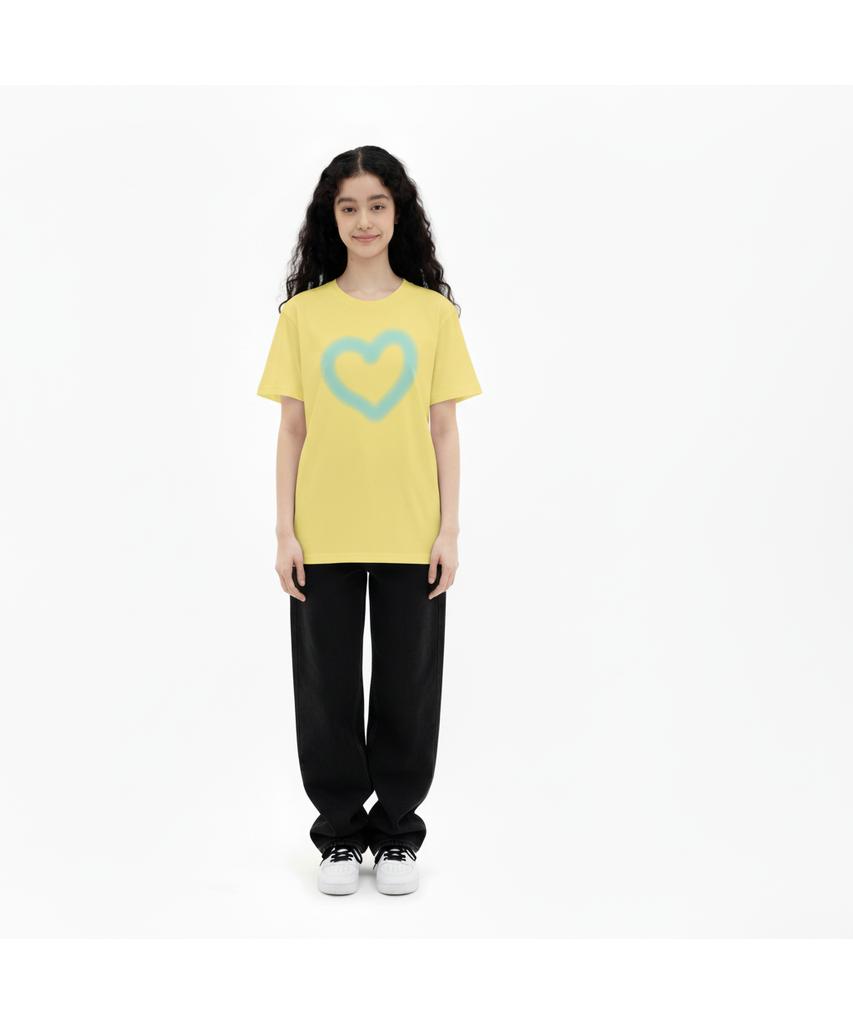 Leobeumiopisyeol Pastel Heart T-Shirt 2Ver.
