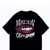 Vintage American Hiphop T Shirt Unisex Unisex Summer Casual Breathable Crewneck Short Sleeve High Street Tees Top