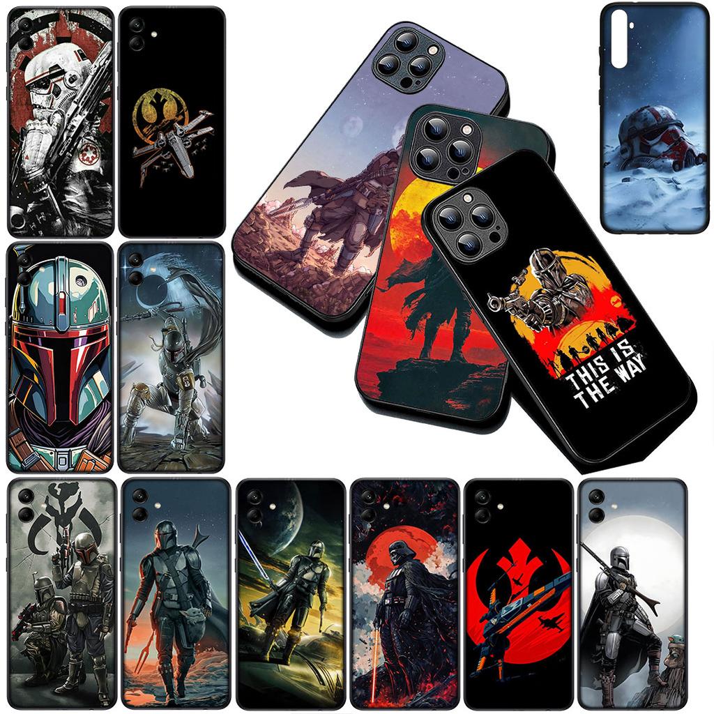 Cover for Motorola Moto G22 G23 G32 G53 G60 G13 G64 G20 G8 G9 Plus Power E13 E20 E32 Casing Phone Case Star Mandalorians Wars