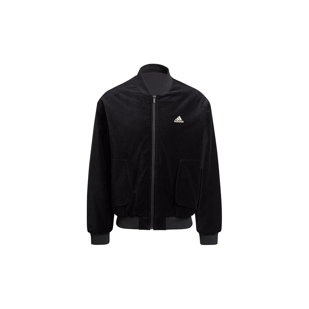 adidas Jackets Men's Black Baseball Collar Moderate Other H25097