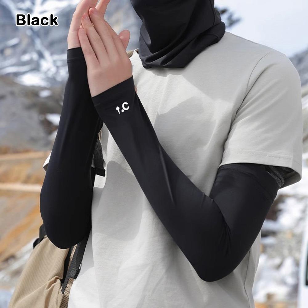 UPF 50+ Sun Arm Sleeves Breathable Arm Covers Summer Ice Silk Arm Sleeves  Outdoor