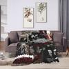 My Chemical Romance Decke Picknick Flanell Bettwäsche Überwürfe für Sofa Sessel Weiches Design Qualität Tagesdecke Geschenkidee