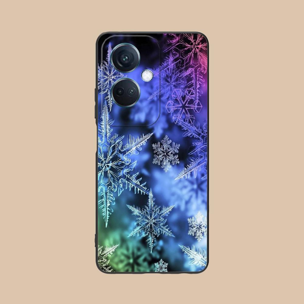 Winter Snowflake Mobile Cell Phone Case for OPPO Find X9 X8 X7 X6 X5 X3 X2 Plus S Pro Ultra Lite Colorful Printing Cover Luxury