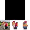 Cheeky Garden Gnome Statue Funny Dwarf Figurine For Outdoor Decoration