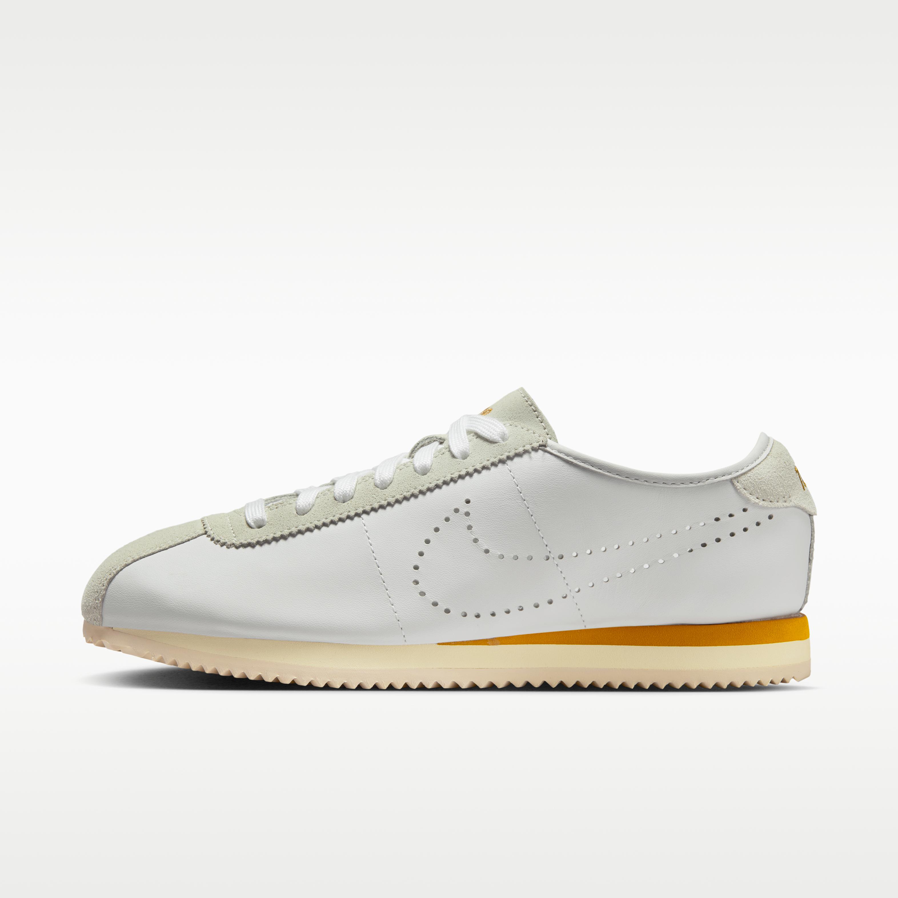 Nike Cortez Белый Бронзовый Перфорированный Свуш (Женский) 39
