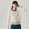 Zhaojun Women's Round Neck 100% Cashmere Speckle Sweater