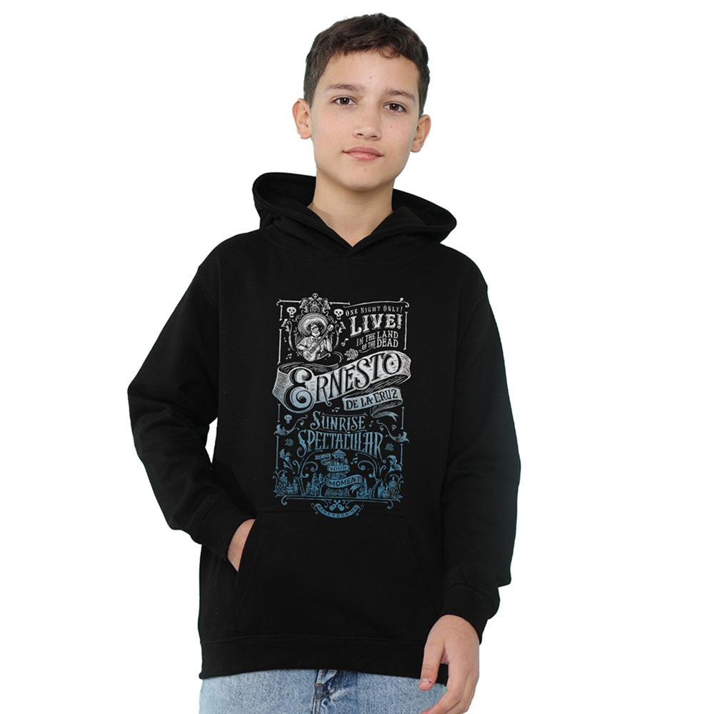 Coco Childrens/Kids Sunrise Spectacular Ernesto de la Cruz Poster Heather Pullover Hoodie
