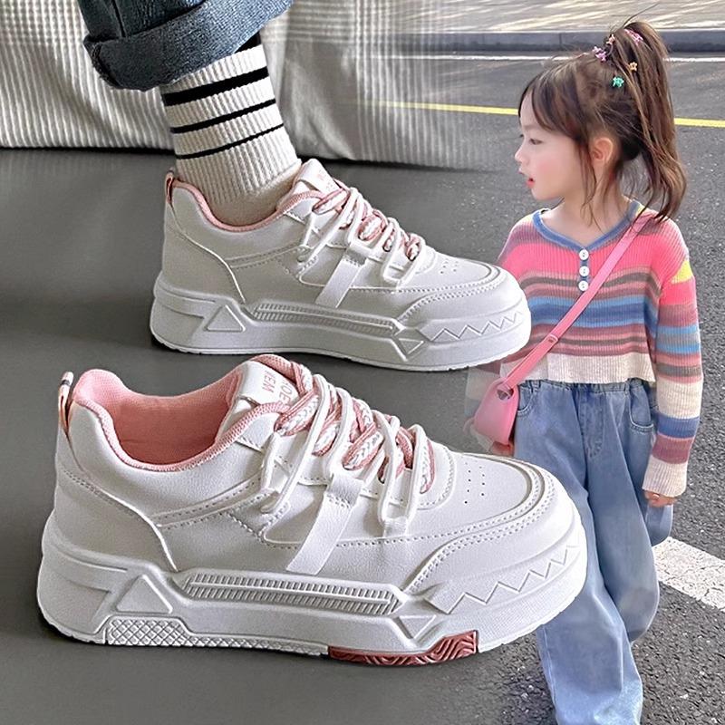 Popular Hong Kong style platform white shoes women's spring and autumn senior sense 2025 new niche versatile casual sports shoes