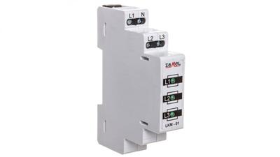 Modular Lamp 3-Phase Green 230V/400V 3Xled Lkm-01-20 Ext10000037