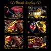 Non-Toxic 2088Pcs Queen Revenge Pirate Ship Building Blocks Models Assembly Toys Small Particle Bricks Game With Lights Gifts Ornaments