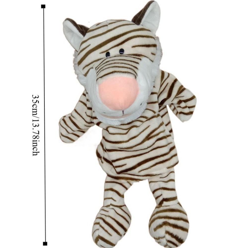 Jungle Animals Animal Hand Puppet Appease Toys Early Education Plush Hand Doll Lion Elephant Pig Stuffed Animals