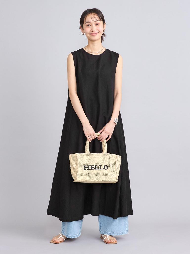 Cohen Cool-Touch Linen Rayon Flare Dress, 76756430304, 7950 Navy (79), Medium