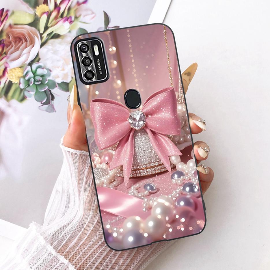 For ZTE Blade A7s 2020 Case A7020 Cute Lion Fashion Painted Cover Soft TPU Matte Phone Case For ZTE Blade A7s 2020 BladeA7s Bags