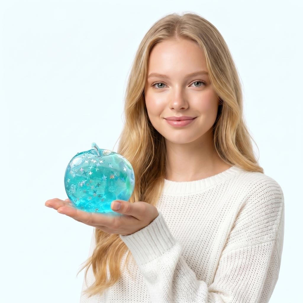 Ocean Theme Shape Stress Relief Toy with Shells and Stars for Squeezing Relaxation and Office Desk Decoration