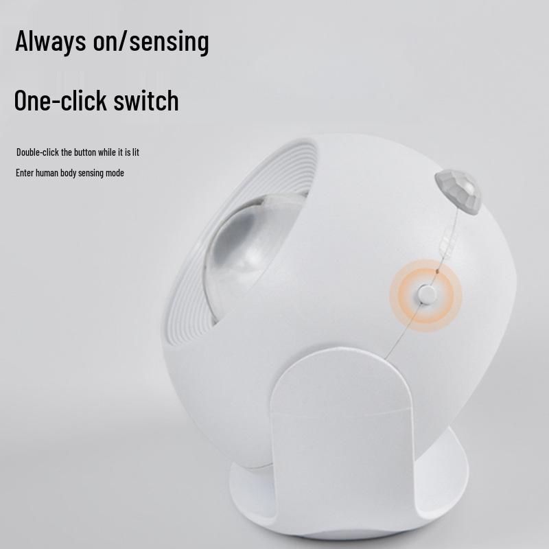 Magnetic Bedside Charging Night Light with Motion Sensor and Sunset Ambience