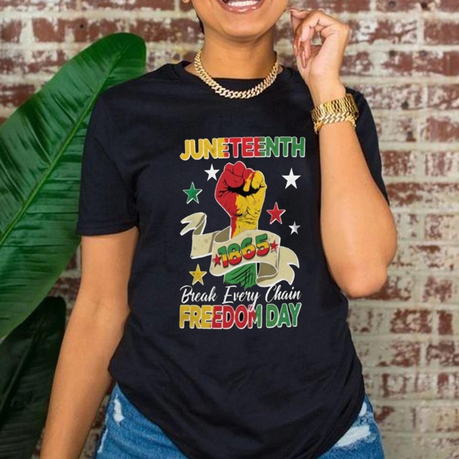 Juneteenth Freedom Day Tee, Break Every Chain Juneteenth Shirt, Juneteenth 1865 S