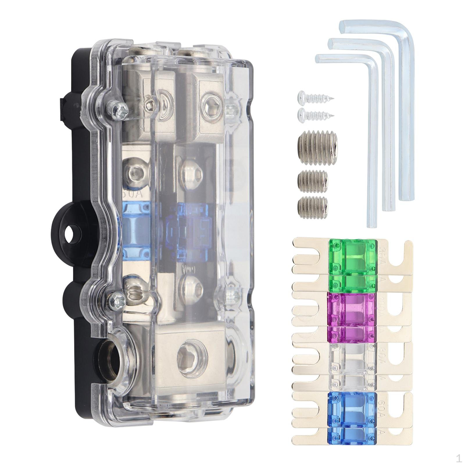Power Distribution Block Kit for Car Audio Systems 2 Way