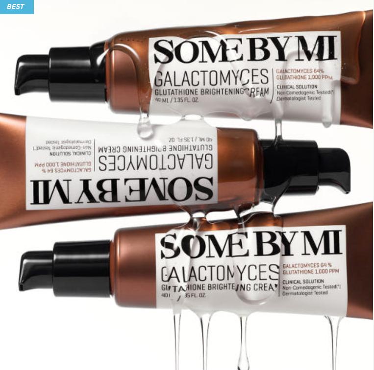 SOME BY MI Galactomyces Glutathione Milky Toner + Cream Set | Brightening & Hydrating Skincare Duo