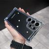 Luxury Clear Shockproof Case for Samsung Galaxy S25 S24 S23 S22 FE Plus S25 Ultra A34 A54 A15 A25 A35 A55 A16 5G Hard Acrylic Cover