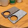 For VIVO X100 X100S X100 Pro X100 Ultra Plated Graffiti Large Hole Metal Lens Ring Anti-Fingerprint Anti-Drop Phone Case