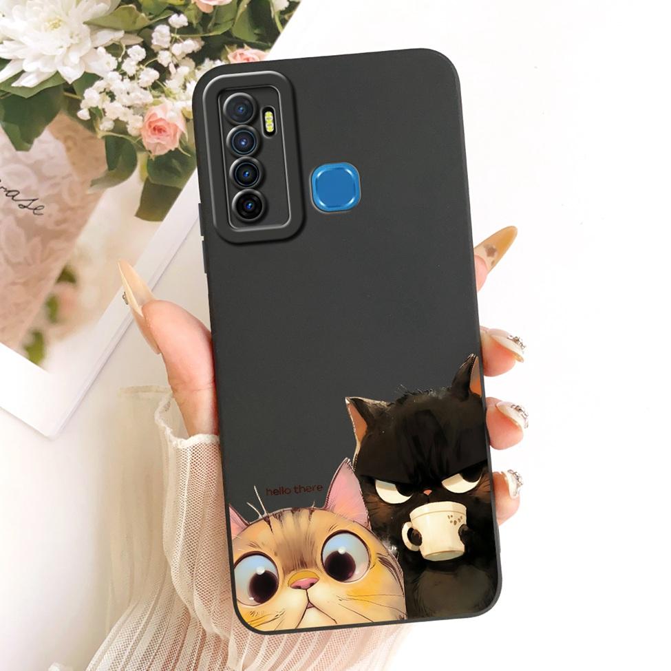 Casing For Infinix Hot 9 X655 X655C Phone Case For Infinix Hot 9 Pro X655F Cover Fashion Cartoon Cute Funny Painted Silicone
