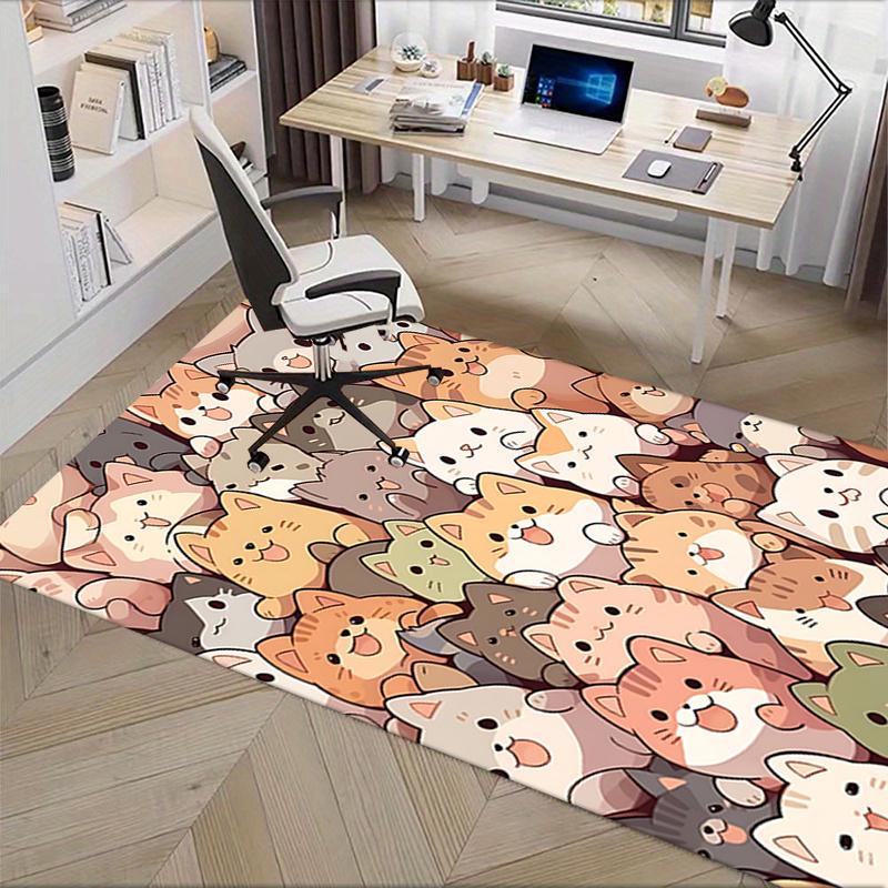 Chair Mat Office Carpet Oversized Rug for Home Decor, Sofa Carpet, Desk Pad, Gift Idea for Office and Living Room
