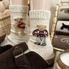 1/3/5Pairs Autumn/Winter Vintage Fleece-Lined Sweater Bear Comfortable Mid-Calf Socks