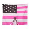Aertemisi Rosa Band Lil Uzi Vert Wandteppich Wandbehang Kunst für Schlafzimmer Wohnzimmer Dekoration Studentenwohnheim Party Hintergrund Zuhause