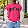 Men's Fashion Crewneck Sweatshirt, Casual Pullover Top for Everyday Wear