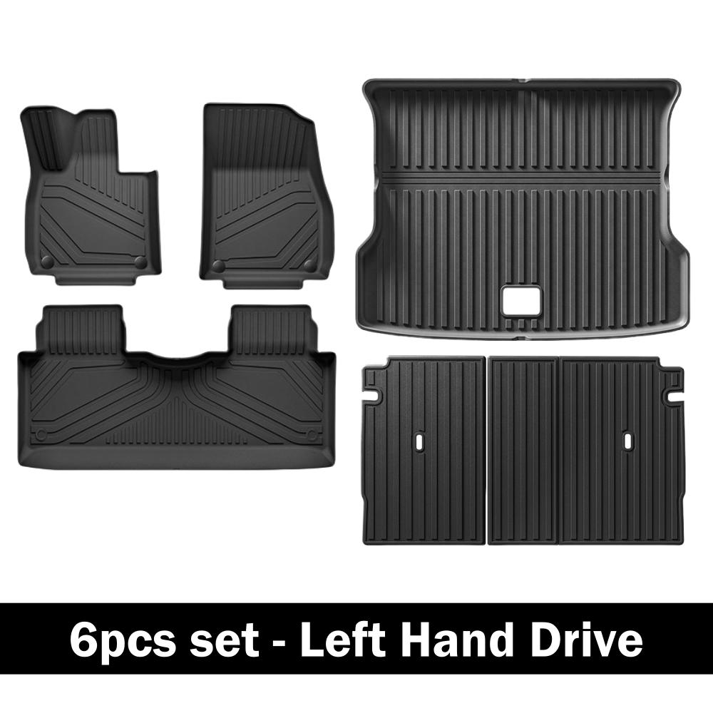 For Xpeng G6 2025 2025 TPE Floor Mats All Weather Waterproof Anti-Slip Front Rear Cargo Liner Trunk Mat Foot Pads