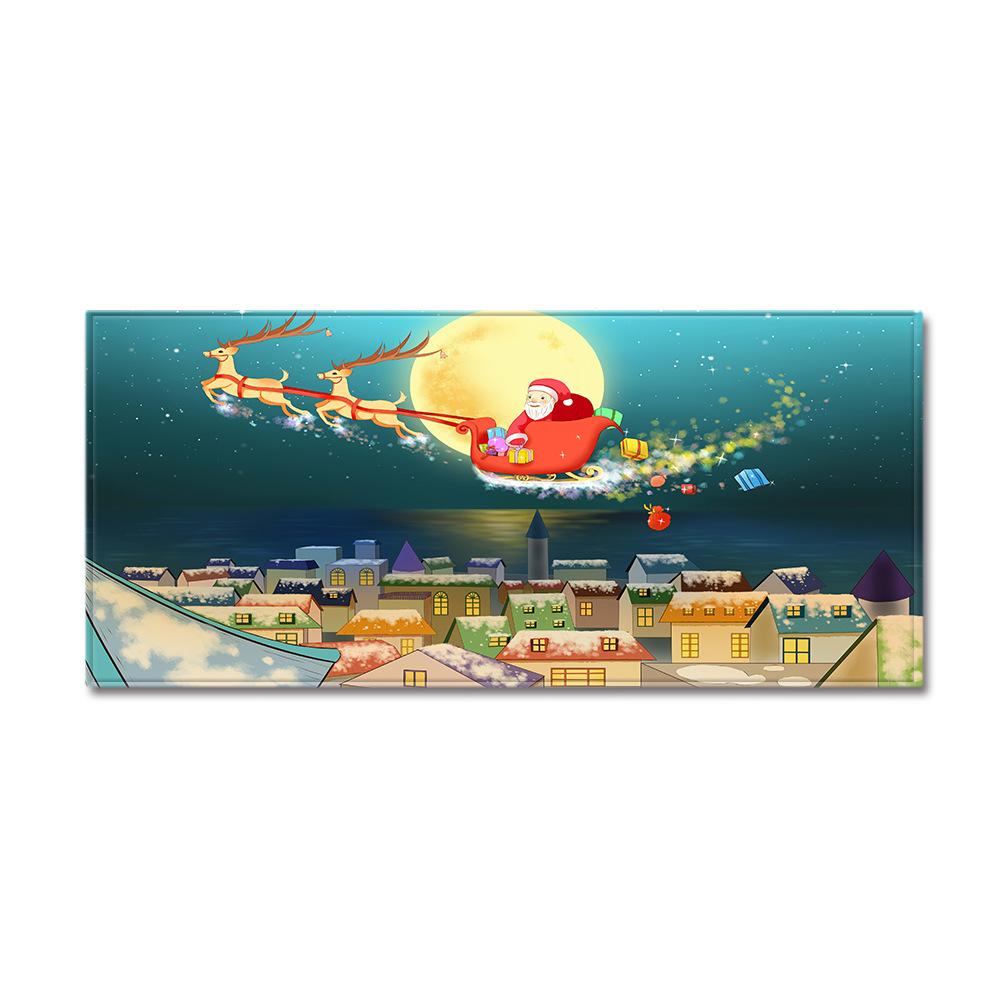 Christmas Kitchen Sand Carpet Doormat Long Floor Mat