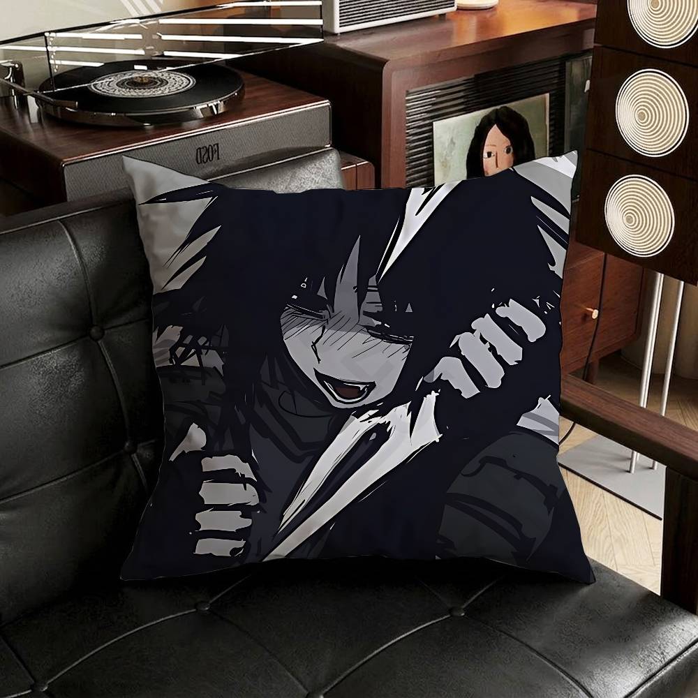TwoTime Forsaken Pillow Case Antidustmite Pillowcase Invisible zipper silky short plush Sofa cushion cover