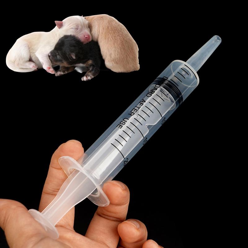 1 Stück Kleintierfutterspender Vogelfutterspender Spritze Einlaufspülgerät Großer Kaliber Kunststoff Spritze mit Großer Öffnung 20ml/60ml
