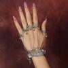 Hand Rings Vintage Coin Bracelet Vintage Bracelet with Chain  Jewelry Accessories