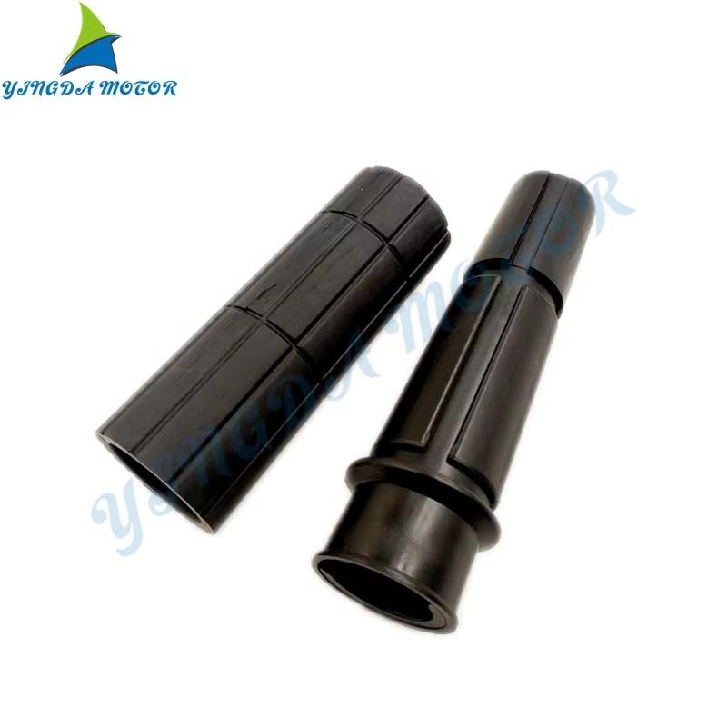 664-42119-00 Nylon Grip Steering Handle For Yamaha Outboard Parts Parsun Hidea 3HP-90HP F30-F115 and 6G1-42177-00 RUBBER,HANDLE