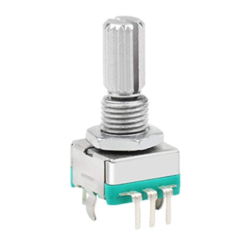 EC11 Rotary Encoding Side Adjustment With 15mm/20mm Plum Blossom Handle For Precise Instrument Control DIY Projects