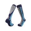 Thick Merino Wool Over-the-Calf Ski Socks - Non-Slip, Warm, and Cold-Resistant