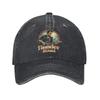 Bruce Rock Springsteen Men Women Baseball Caps Heartland Rock Distressed Denim Washed Cap Hat Adjustable Snapback Hat