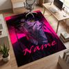 Jinu (1) Personalisierter Name Büro Teppich Stilvolle Dekoration für Wohnzimmer Schlafzimmer Küche