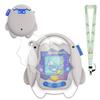 Tamagotchi Paradise Electronic Pet Toy for Kids Case 2 Films Neck Strap Full Protection Silicone Case with Carabiner Charging Full Scratch Resistant -