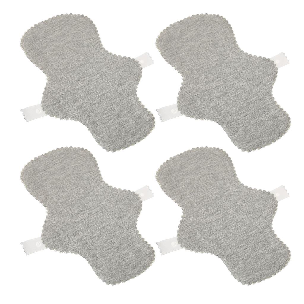 4pcs Cloth Panty Liners Graphene Water Absorption Breathable Leakage Proof Washable Reusable