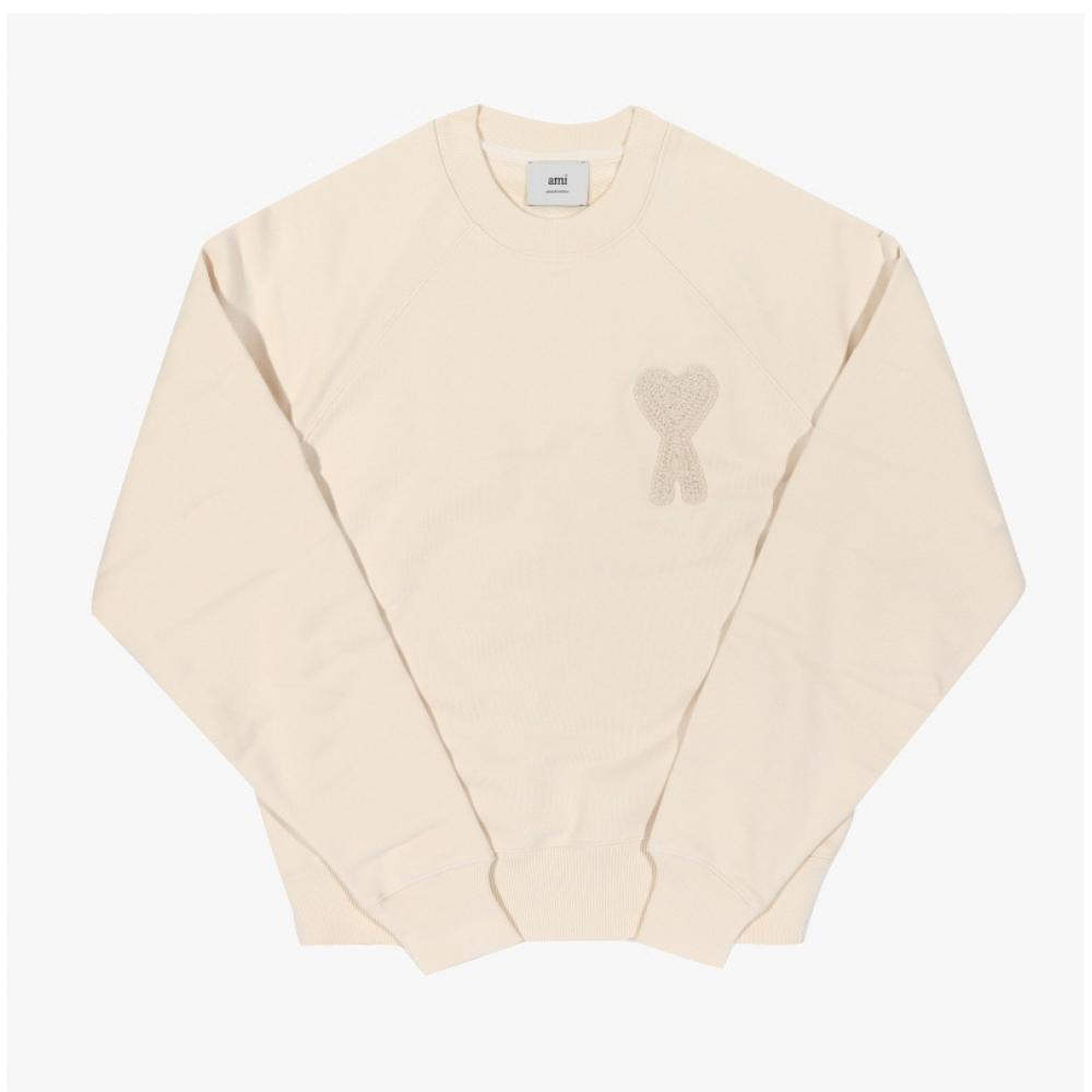 AMi A Mi De Queh tonAl Szydełkowe Serce Logo Bluza Unisex Usw055 747 136