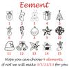 Atoztide Custom Name Bracelet for Women Stainless Steel Jewelry Christmas Elements  Link Chain Personalized Kids Birthday Gift